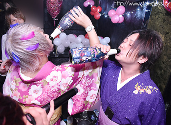 天使 涼夜 幹部補佐,朧 合同 BIRTHDAY PARTY