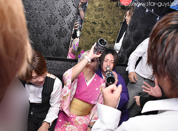 天使 涼夜 幹部補佐,朧 合同 BIRTHDAY PARTY