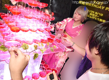 天使 涼夜 幹部補佐,朧 合同 BIRTHDAY PARTY